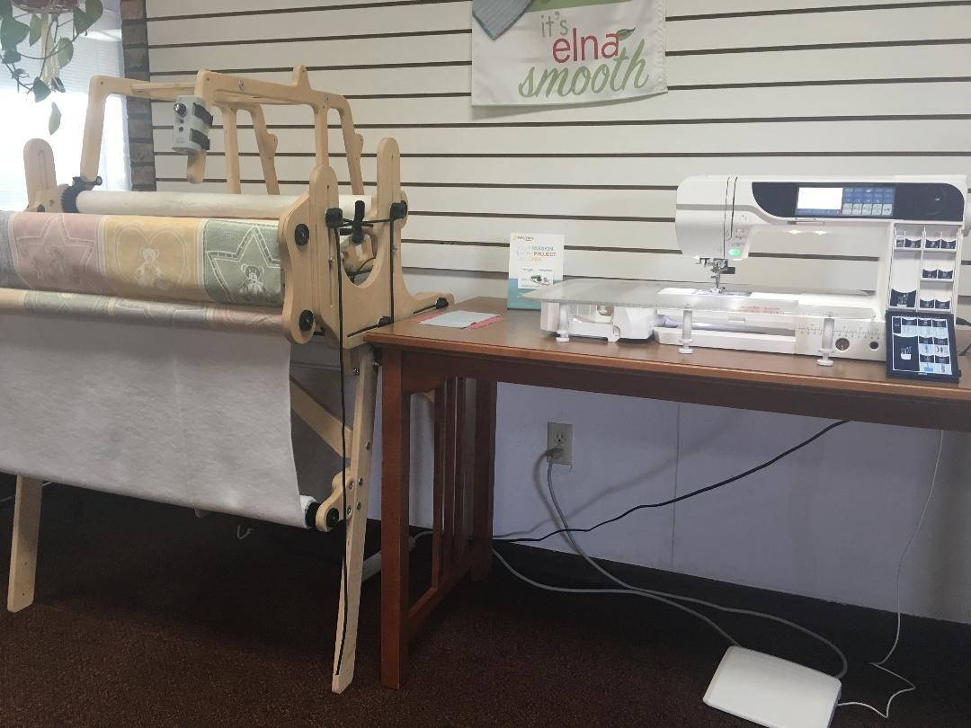 Elna Excellence 760PRO with FREE 3ft quilt frame